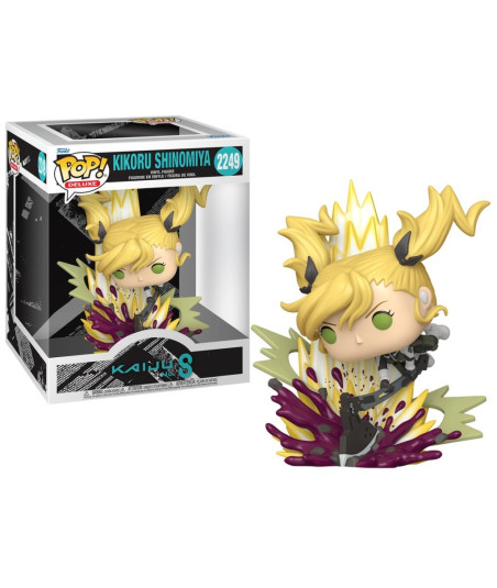 Figura Funko Pop Kikoru Shinomiya 2249 - Kaiju No. 8 - Deluxe Ataque con Hacha y Sangre Kaiju