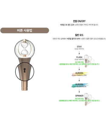 Light Stick Oficial ATEEZ Ver. 2 - ATEEZ - El Faro que Guía a los Ocho Piratas