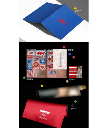 Álbum Jin (BTS) Happy (Photobook Ver.) - BTS - Journey / Imagine / Navigate Ver.