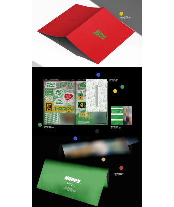 Álbum Jin (BTS) Happy (Photobook Ver.) - BTS - Journey / Imagine / Navigate Ver.