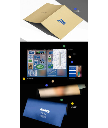 Álbum Jin (BTS) Happy (Photobook Ver.) - BTS - Journey / Imagine / Navigate Ver.