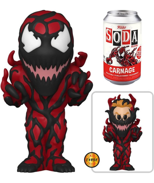 Figura Funko Soda Carnage - Marvel Comics - El Simbionte más Letal con Posibilidad de Chase