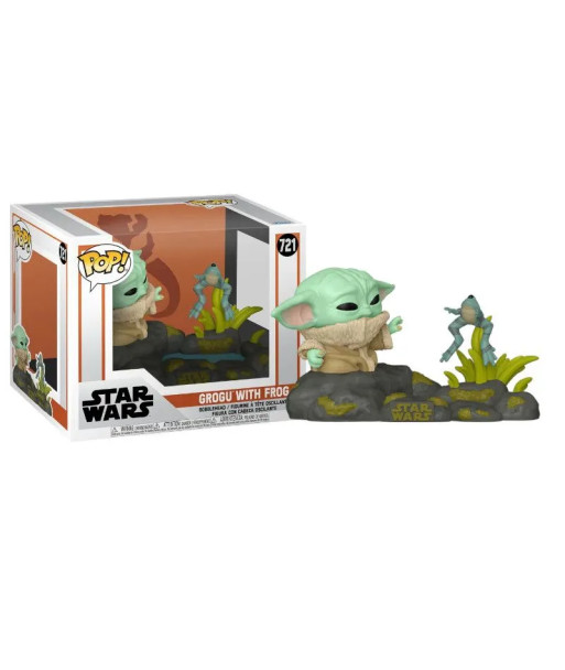 FUNKO POP! GROGU WITH FROG (720) - STAR WARS