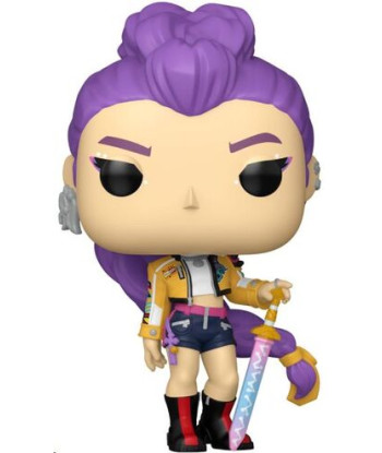 Figura Funko Pop Rumi 2257 - Netflix K-Pop Demon Hunters - Guerrera con Katana de Neón
