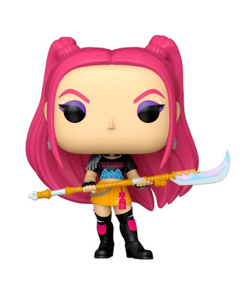 Figura Funko Pop Mira 2258 - K-Pop Demon Hunters - Cazadora con Naginata de Cristal
