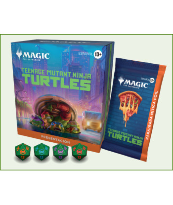 Pack de Presentación Teenage Mutant Ninja Turtles - Magic The Gathering - ¡Adelántate a la Acción! (Inglés)
