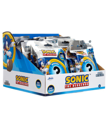 Figura Metálica Sorpresa Sonic The Hedgehog Nanofigs Mystery 4 cm