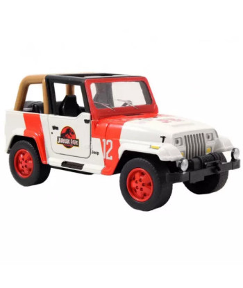 Réplica Jeep Wrangler Jurassic Park 1:32 - Parque Jurásico - El Vehículo Icónico de la Isla Nublar
