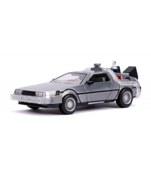 Réplica DeLorean Time Machine 1:24 - Regreso al Futuro II - La Máquina del Tiempo Voladora