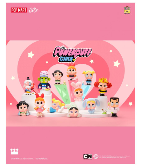 BLIND BOX CRYBABY X Powepuff Girls Series Figures POP MART (1 UNIDAD)