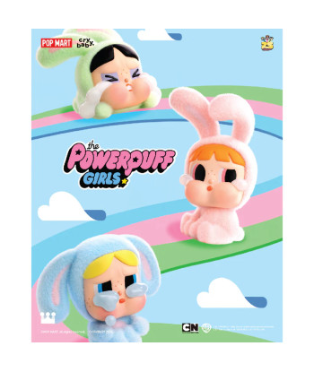 BLIND BOX CRYBABY X Powepuff Girls Series Figures POP MART (1 UNIDAD)