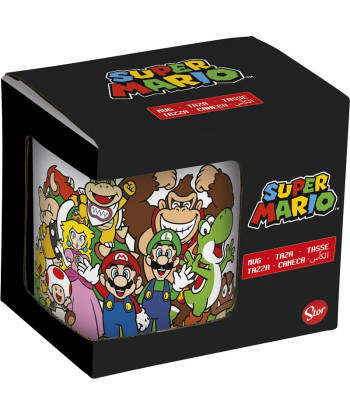 Taza Cerámica Super Mario Group 325Ml