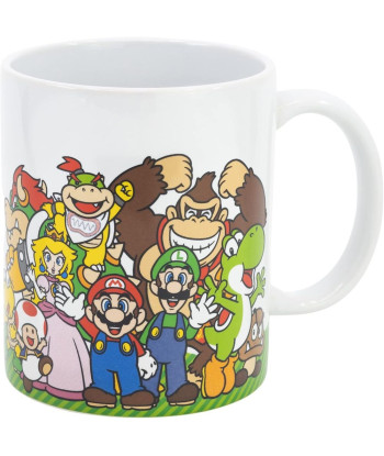 Taza Cerámica Super Mario Group 325Ml