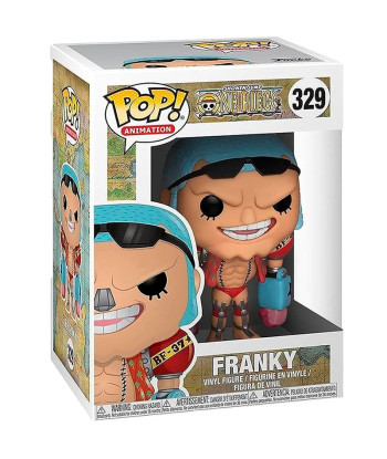 Figura Funko Pop Franky 329 - One Piece - Cyborg con brazos BF-37