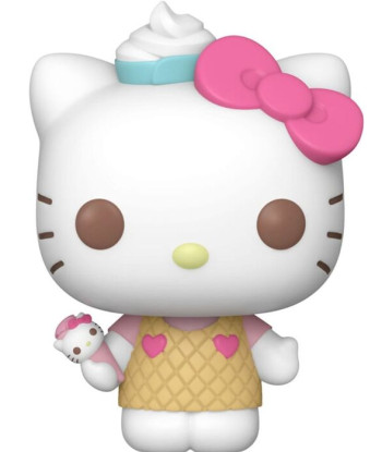 Figura Funko Pop Hello Kitty 99 - Hello Kitty and Friends - Dulce Estilo Helado de Waffle