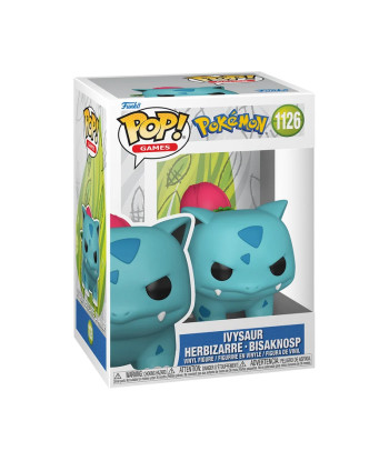 Figura Funko Pop Ivysaur 1126 - Pokémon - Evolución con Flor en Floración