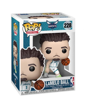 Figura Funko Pop LaMelo Ball 228 - NBA Charlotte Hornets - El Base de los Hornets