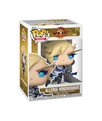 Figura Funko Pop Alleria Windrunner 1045 - World of Warcraft - Arquera del Vacío en Pose Dinámica
