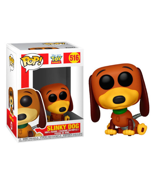 Figura Funko Pop Slinky Dog 516 - Disney Toy Story - El Amigo más Elástico y Leal