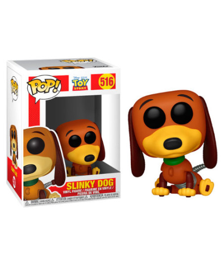 Figura Funko Pop Slinky Dog 516 - Disney Toy Story - El Amigo más Elástico y Leal