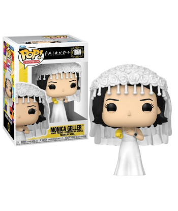 Figura Funko Pop Monica Geller 1869 - Friends - Novia Limpiadora en el Vestido de sus Sueños
