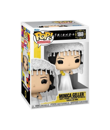 Figura Funko Pop Monica Geller 1869 - Friends - Novia Limpiadora en el Vestido de sus Sueños