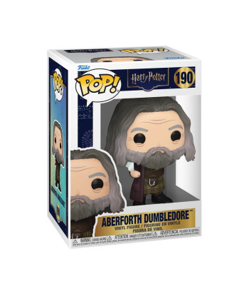 Figura Funko Pop Aberforth Dumbledore 190 - Harry Potter - Dueño de Cabeza de Puerco con Espejo