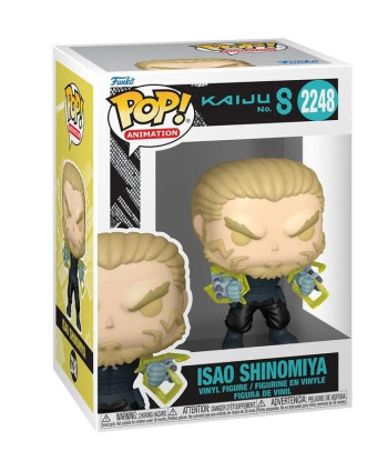 Figura Funko Pop Isao Shinomiya 2248 - Kaiju No. 8 - El Comandante de la Fuerza de Defensa