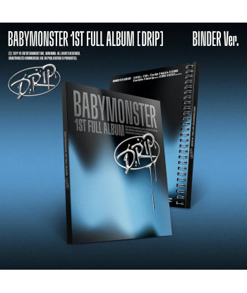 CD Babymonster Drip (1st Full Album) - BABYMONSTER - BINDER Ver. - El Debut más Potente y Visual de YG