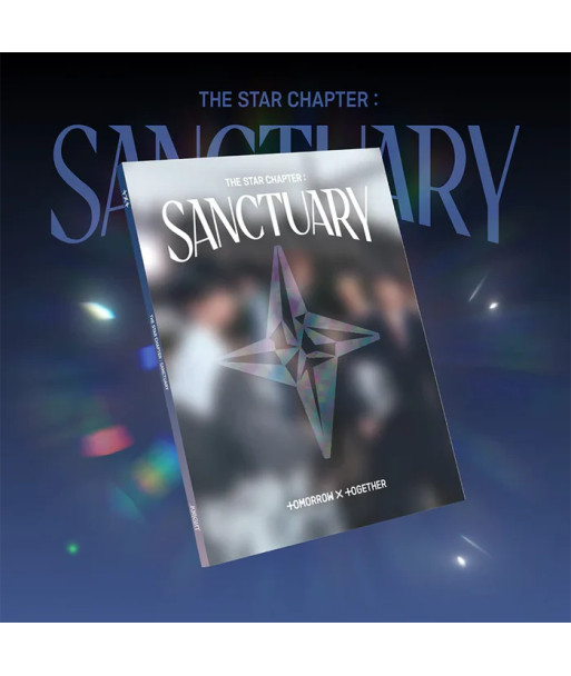 CD TXT The Star Chapter: Sanctuary 25x32cm - TOMORROW X TOGETHER - KNIGHT Ver. - Caballeros de una Nueva Era