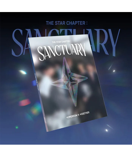CD TXT The Star Chapter: Sanctuary 25x32cm - TOMORROW X TOGETHER - KNIGHT Ver. - Caballeros de una Nueva Era