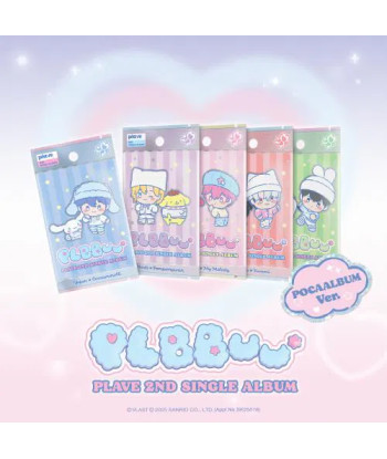 CD PLAVE PLBBUU (2nd Single Album) 10x14cm - PLAVE - POCA ALBUM Ver. - El Fenómeno Virtual que Conquista Corazones