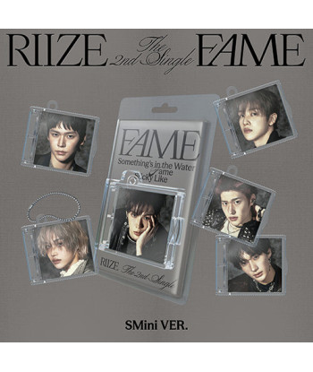CD RIIZE Fame (2nd Single) 4x4cm - RIIZE - SMini Ver. - Tu Bias en el Formato Llavero más Trendy