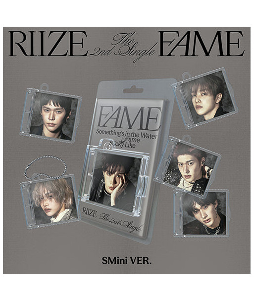 CD RIIZE Fame (2nd Single) 4x4cm - RIIZE - SMini Ver. - Tu Bias en el Formato Llavero más Trendy
