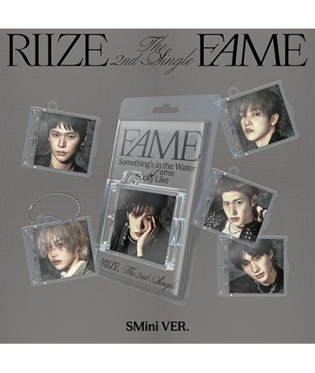CD RIIZE Fame (2nd Single) 4x4cm - RIIZE - SMini Ver. - Tu Bias en el Formato Llavero más Trendy