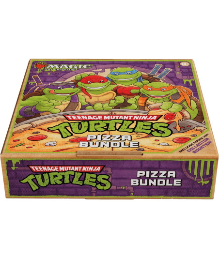 Pizza Bundle Tortugas Ninja - Magic The Gathering - ¡Cowabunga! (Inglés)