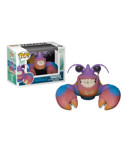 Figura Funko Pop Tamatoa 421 - Disney Vaiana - El Cangrejo más Brillante