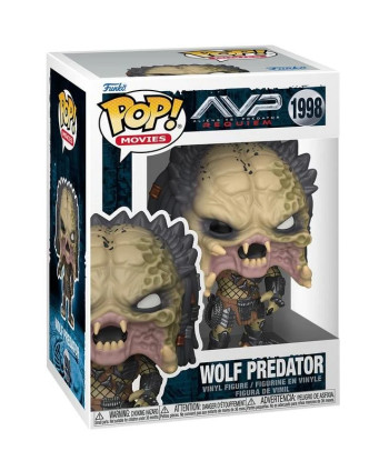 Figura Funko Pop Wolf Predator 1998 - Aliens vs. Predator: Requiem - El Cazador de Élite