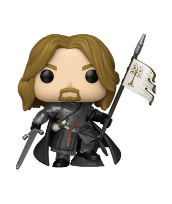 Figura Funko Pop Boromir 1986 - El Señor de los Anillos - Héroe de Gondor con Estandarte