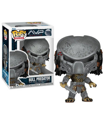 Figura Funko Pop Bull Predator 1999 - Aliens vs. Predator: Requiem - El Imponente Cazador con Cuernos