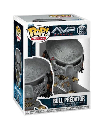 Figura Funko Pop Bull Predator 1999 - Aliens vs. Predator: Requiem - El Imponente Cazador con Cuernos
