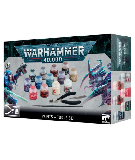 Set de pintura y herramientas Warhammer 40K