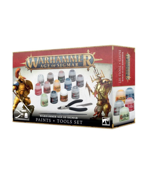 Warhammer Age of Sigmar Set pinturas y herramientas