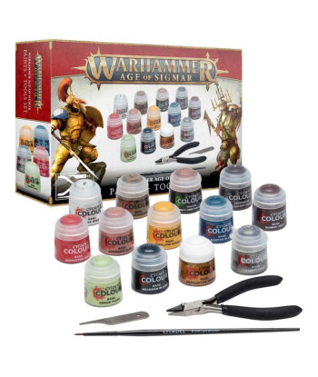 Warhammer Age of Sigmar Set pinturas y herramientas