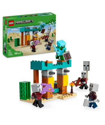 LEGO Minecraft La Patrulla del Desierto de los Maldeanos