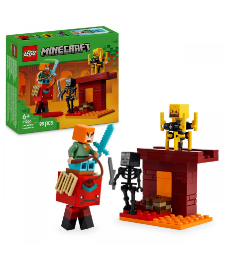 LEGO Minecraft La Batalla de Lava del Inframundo