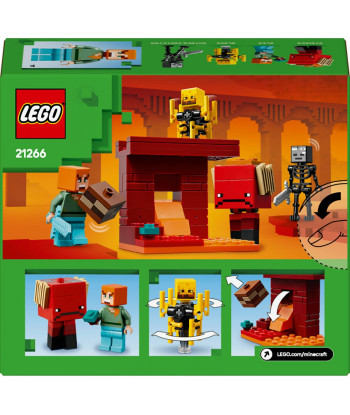 LEGO Minecraft La Batalla de Lava del Inframundo