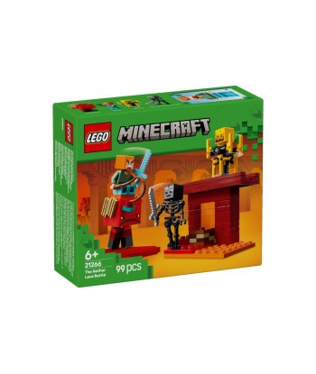 LEGO Minecraft La Batalla de Lava del Inframundo