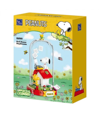 Set de construcción figurita Pantasy Peanuts, Snoopy máquina de escribir