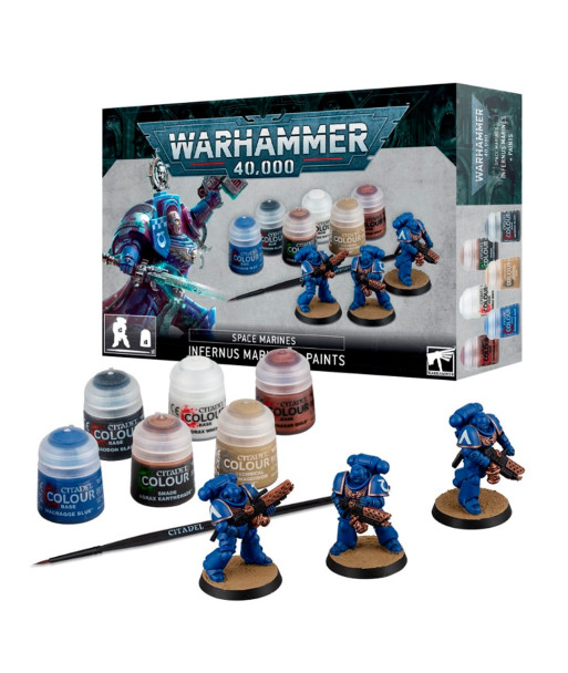Space Marines: Infernus Marines + Set de Pinturas - WARHAMMER 40K